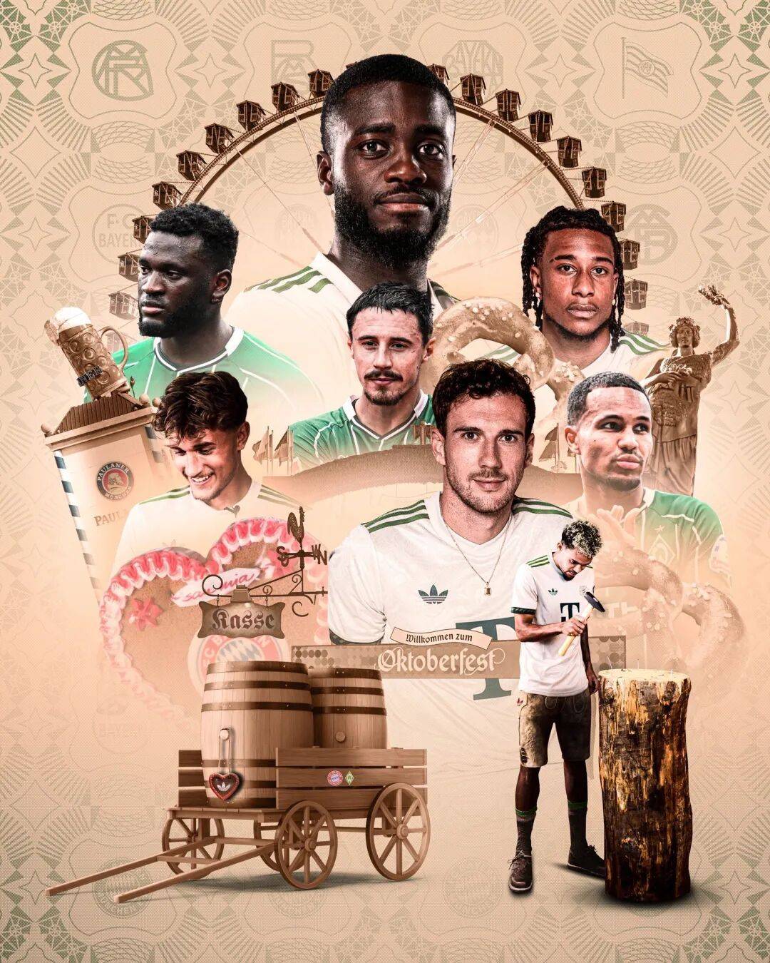 凯恩在中场, 备周五在德 凯恩在中场, 备周五在德